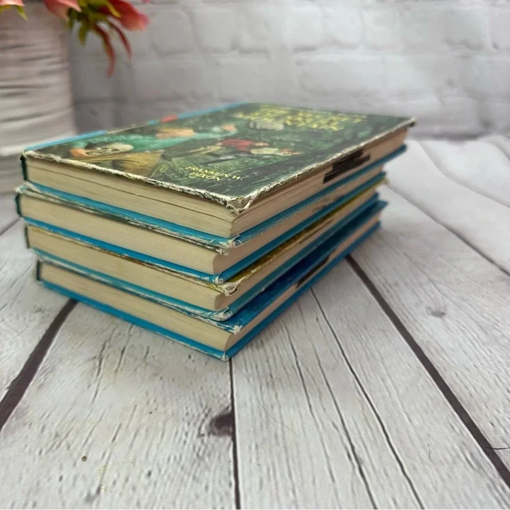 vintage the hardy boys series books vol 21, 23, 24, 27